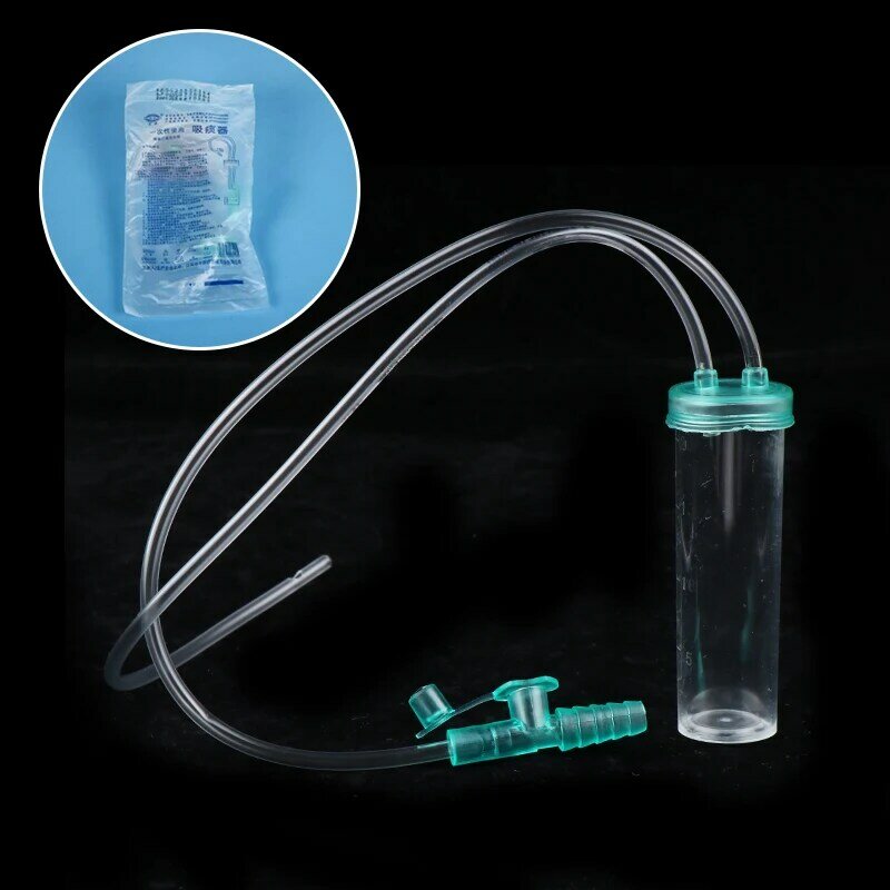 Aspirador médico desechable de primeros auxilios para bebé, tubo de succión de 20ml, copa de esputo Neonatal, PVC, para el hogar