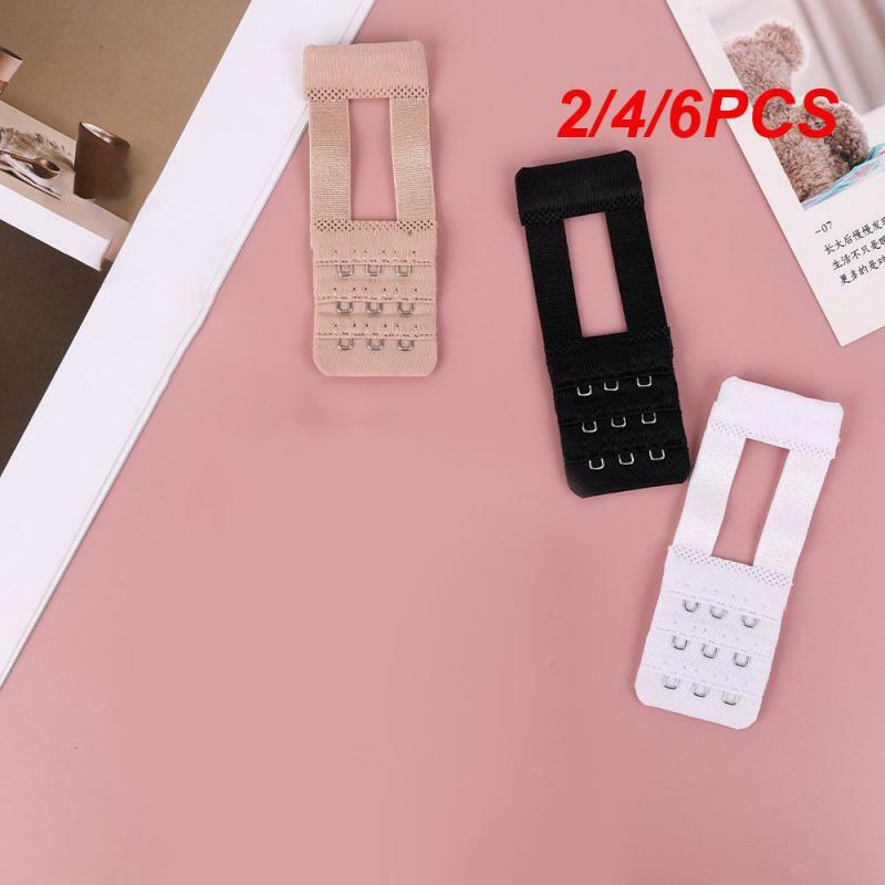 2/4/6PCS Personal Accessories Bra Extender Bra Extension Buckle Easy To Use High Quality Pregnancy Bra Adjuster Stainless Steel
