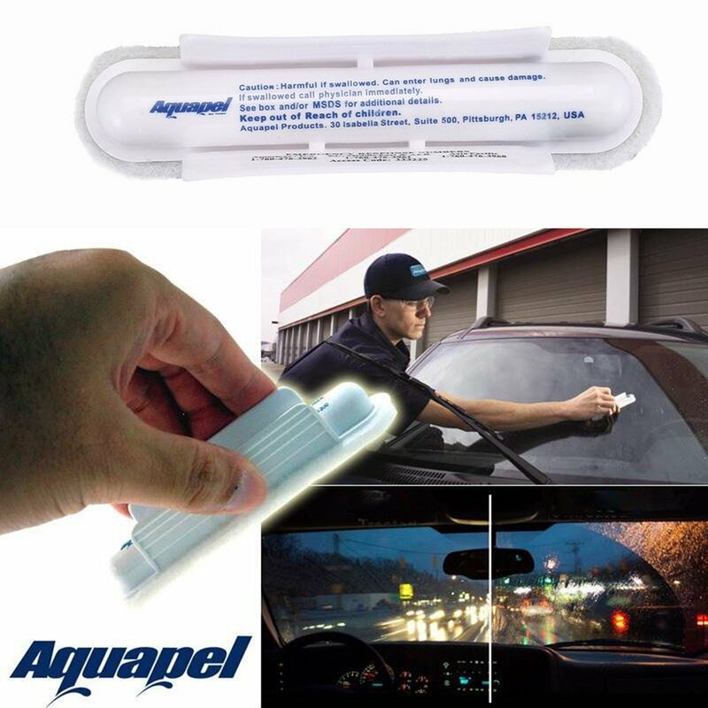 Aquapel limpiaparabrisas Invisible para automóvil, agente alisador de vidrio, recubrimiento de vidrio, película de hoja de loto, agente de inundación