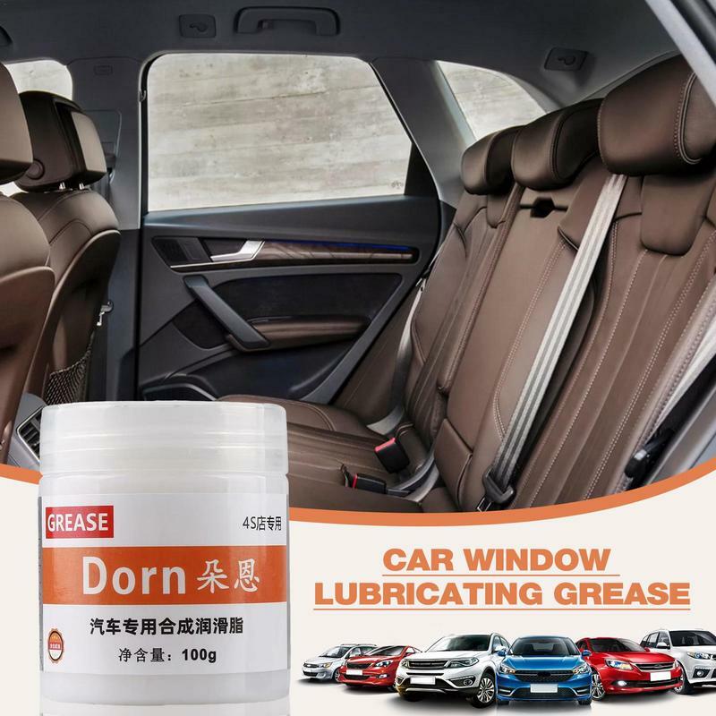 Graxa janela automotiva, garagem porta lubrificante, anti-resistente e remoção de ruído, agente de cura, uso multiúso