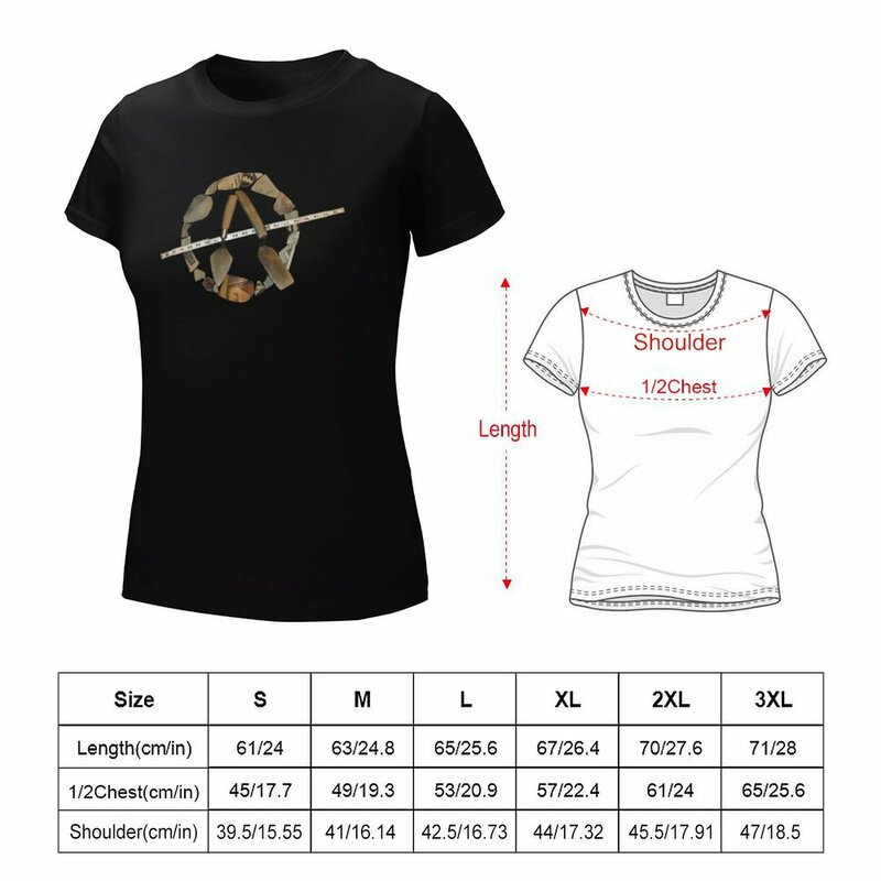 Anarchäologie T-Shirt Anime Kleidung ästhetische Kleidung Sommer Tops Grafik T-Shirts für Frauen