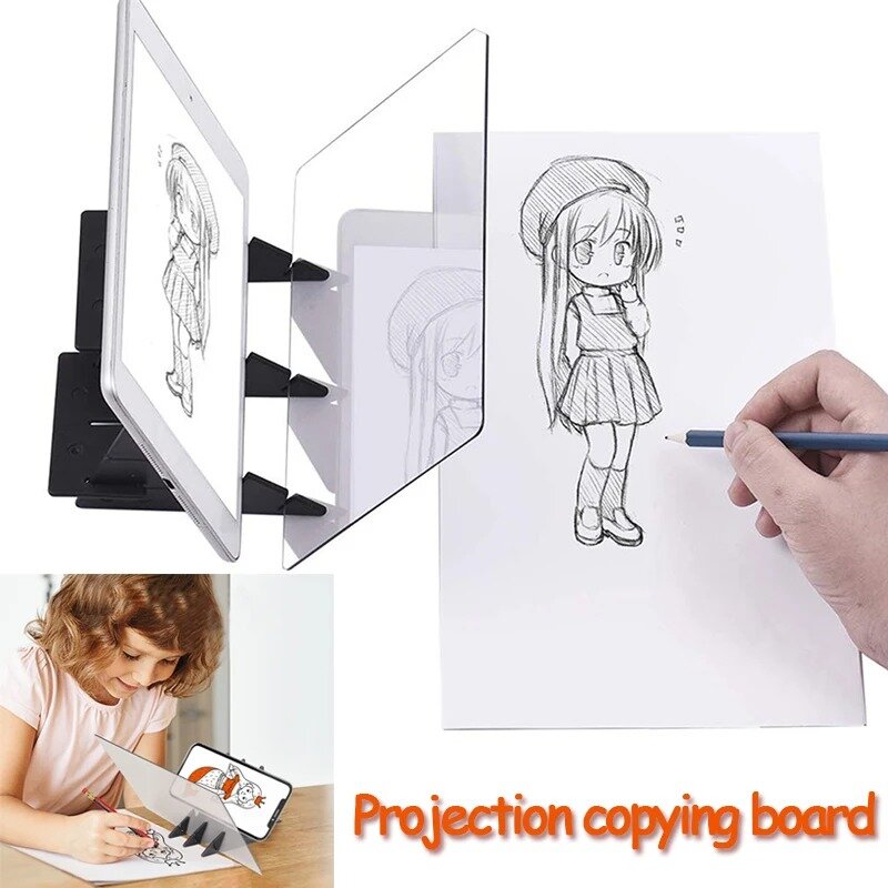 Drawing Projection Copying Drawing Board Learning Drawing Tools Table Sketching Optical Drawing Board Universal Mobile Phone