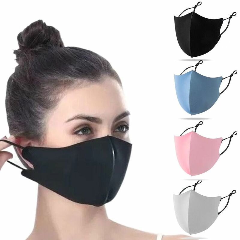 3D Sunscreen Mask Creative Multicolor Thin UV-resistant Sport Scarf Adjustable UV Sun Protection Sports Mask Men Women