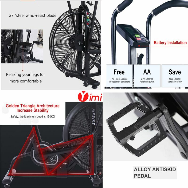 Indoor Gym Equipment Commercial  Airbike  Air Bike