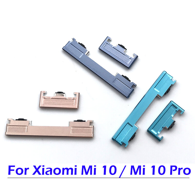 NEW Side Power Key + Volume Button For Xiaomi Mi 10 Pro Redmi Note 7 8 9 Pro 9S ON OFF Volume Up Down Replace Repair Parts