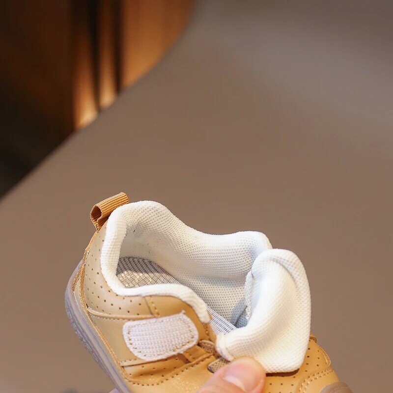 Zapatos informales antideslizantes para bebés, Calzado cómodo de suela suave para primeros pasos, primavera y otoño
