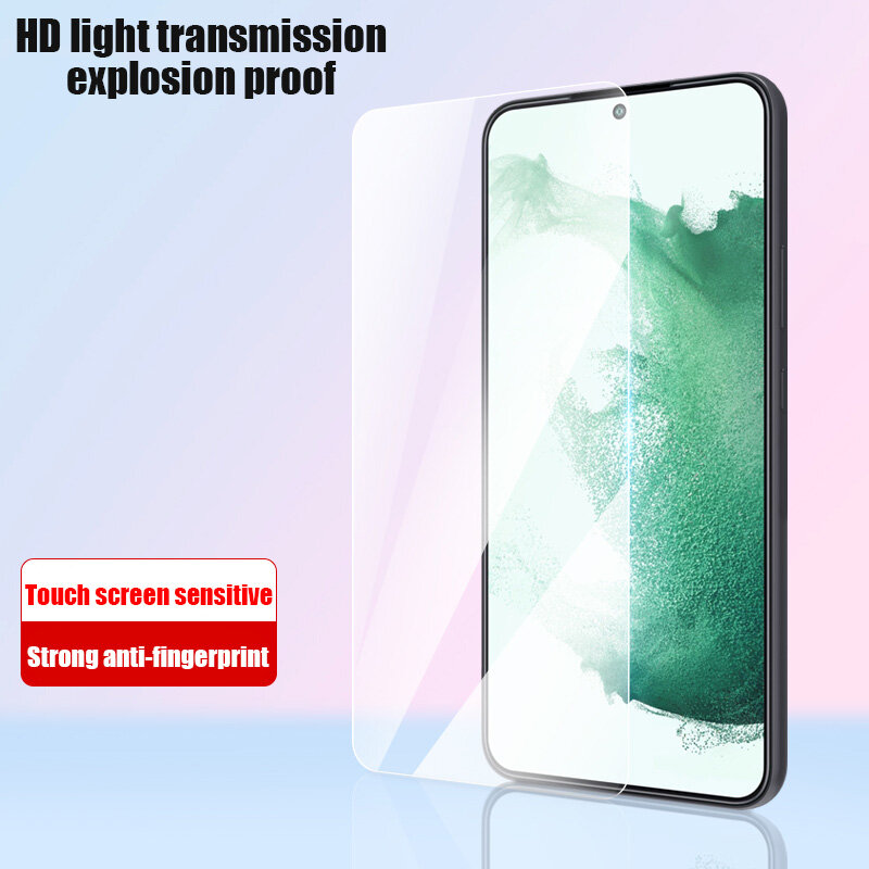 6PCS Tempered Glass For Samsung Galaxy A54 A14 A53 A13 A34 A33 A32 A52S A22 S21 5G S22 Plus Screen Protector for Samsung A52 A72