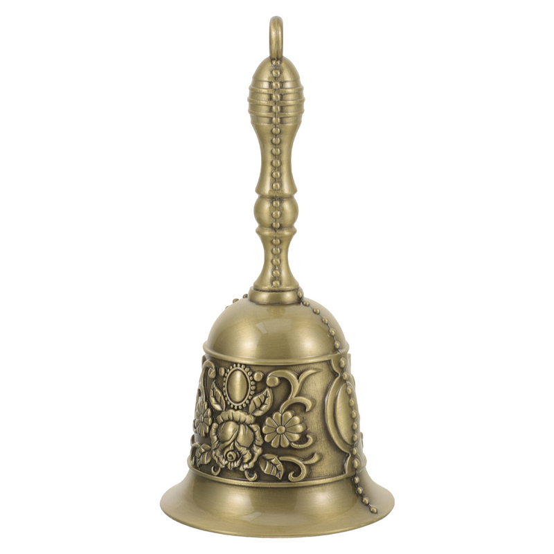 Gifte-campanas de Metal Manual para restaurante, campanillas de viento, mano Vintage PARA CENA artesanal