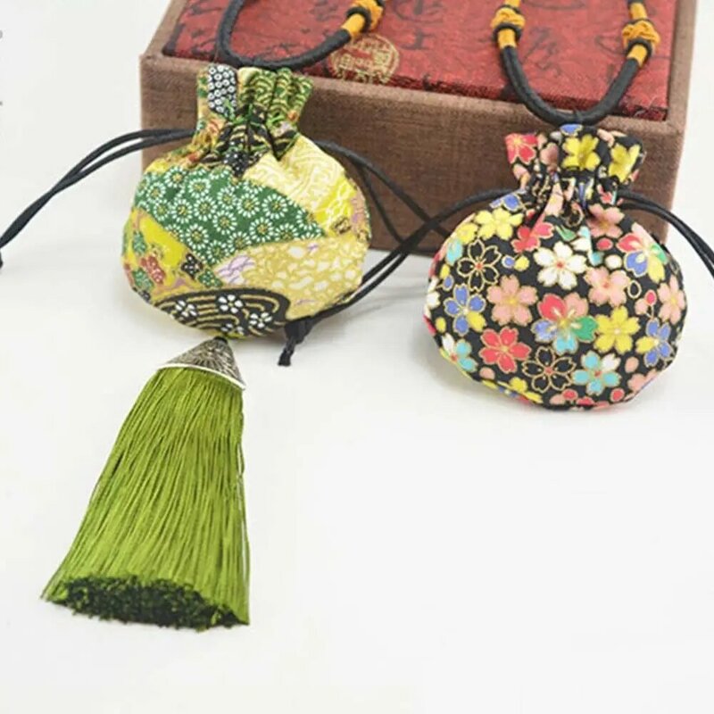 Pocket Car Hanging Multi function Small Purse Chinese Style Pouch Neck Hanging Sachet Han Cloth Necklace Jewelry Storage Bag