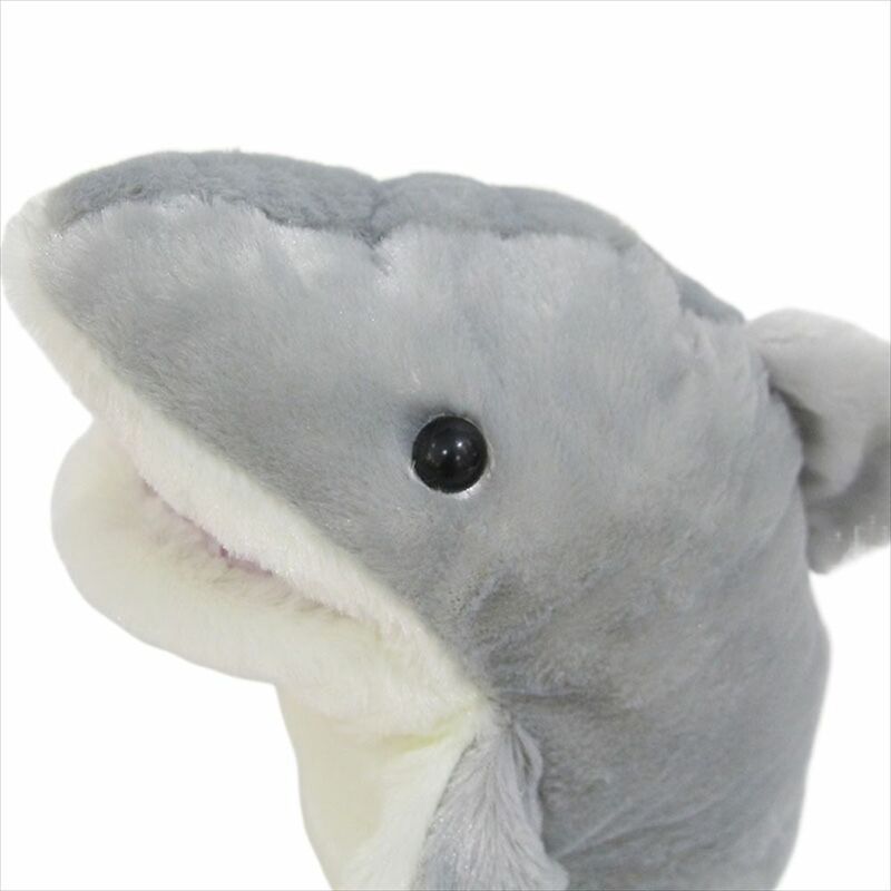 Pluszowe zwierzę lalka rekina boże narodzenie wisząca lalka pluszaki pluszowa pacynka kreskówki opowiadanie historii dla dzieci zabawka