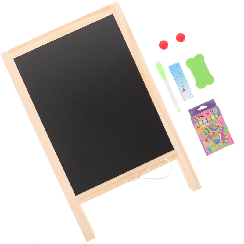 子供のための消去可能な黒板、チョークボード、手書きスタンド、食品消去可能、メッセージ、白い結婚式のテーブル