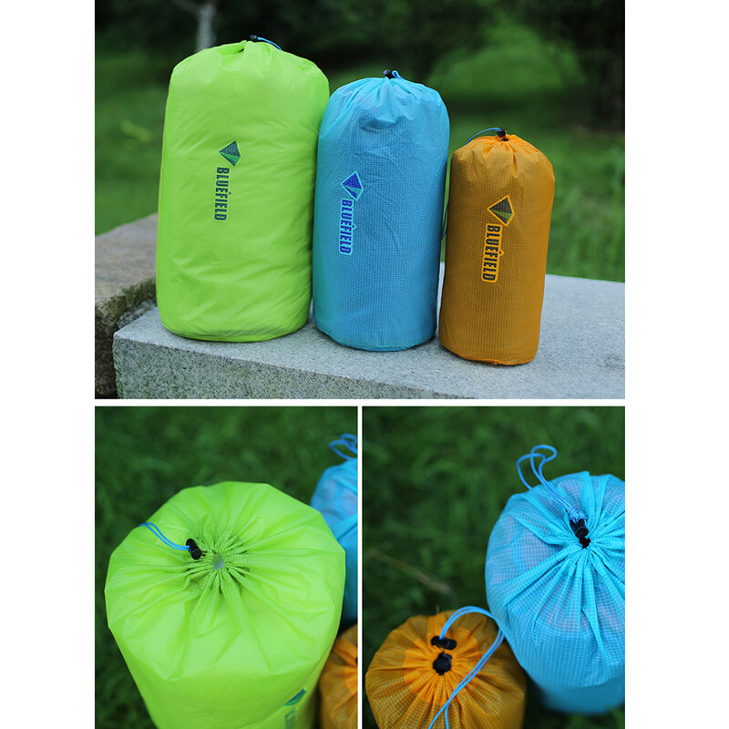 Sacchetti di immagazzinaggio impermeabili borsa in corda di Nylon borsa di immagazzinaggio borsa con coulisse da viaggio borsa asciutta portatile all'aperto pesca Rafting nuoto