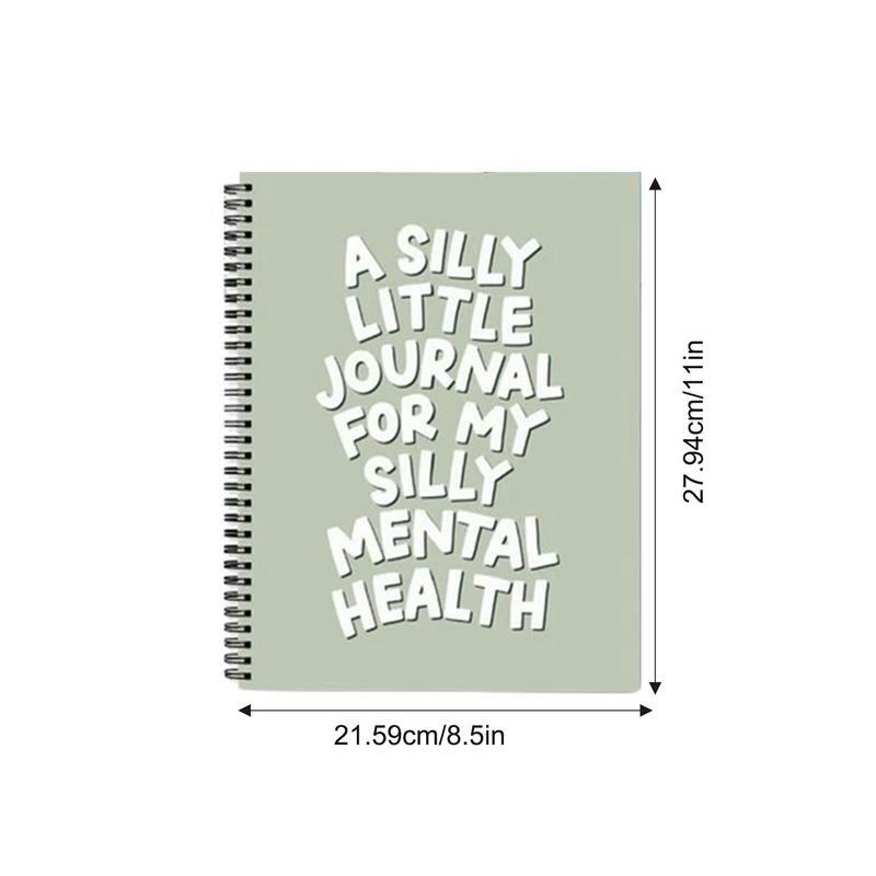 Mind Mental Health Notebook, Diário de Auto-Ajuda, Enhance Happiness Notebooks, Self Care Planner, Material Escolar, Mais Felicidade
