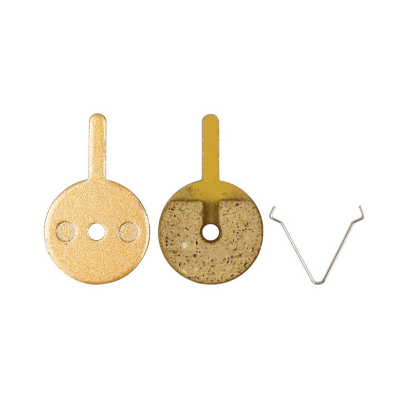 Pastillas de freno para patinete eléctrico Kugoom4, accesorios dorados, 2 piezas, 10 pulgadas