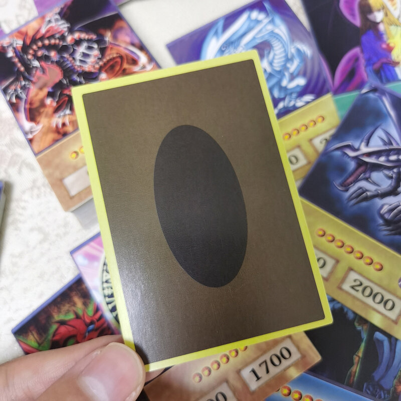Yu-Gi-Oh Anime Stijl Kaarten Goochelaar Blauwe Exodia Obelisk Slifer Ra Yugioh Ogen Donkere Dm Klassieke Proxy Diy Card Kids Cadeau