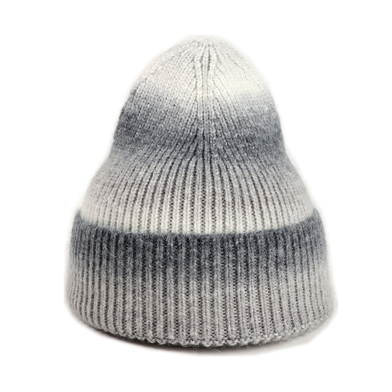 Winter Beanie Acrylic Hat Knit Cuffed Beanie Slouchy Knit Beanie Fashion Slouchy Cable Knit Hats Multicolor Outdoor Ski Cap Hat
