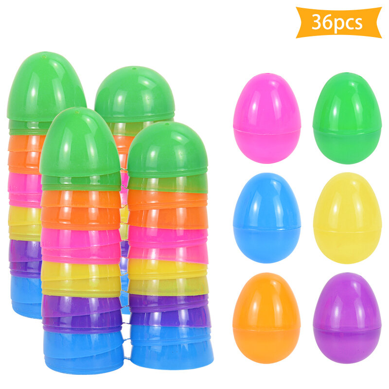 Easter Opening Connection Gacha Egg Candy Gift Packaging Box Fillable Children's Toys Simulation Eggs Children's Stall Toys