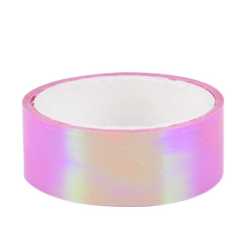 1PC 500cm x 1.5cm Glitter Washi Tape Stationery Scrapbooking Decorative Adhesive Tapes  DIY Color Masking Tape  School Supplies