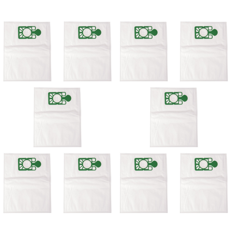 10Pcs Vacuum Cleaner Bags Compatible for Henry, Hetty, James , Numatic - Replacement for NVM-1CH