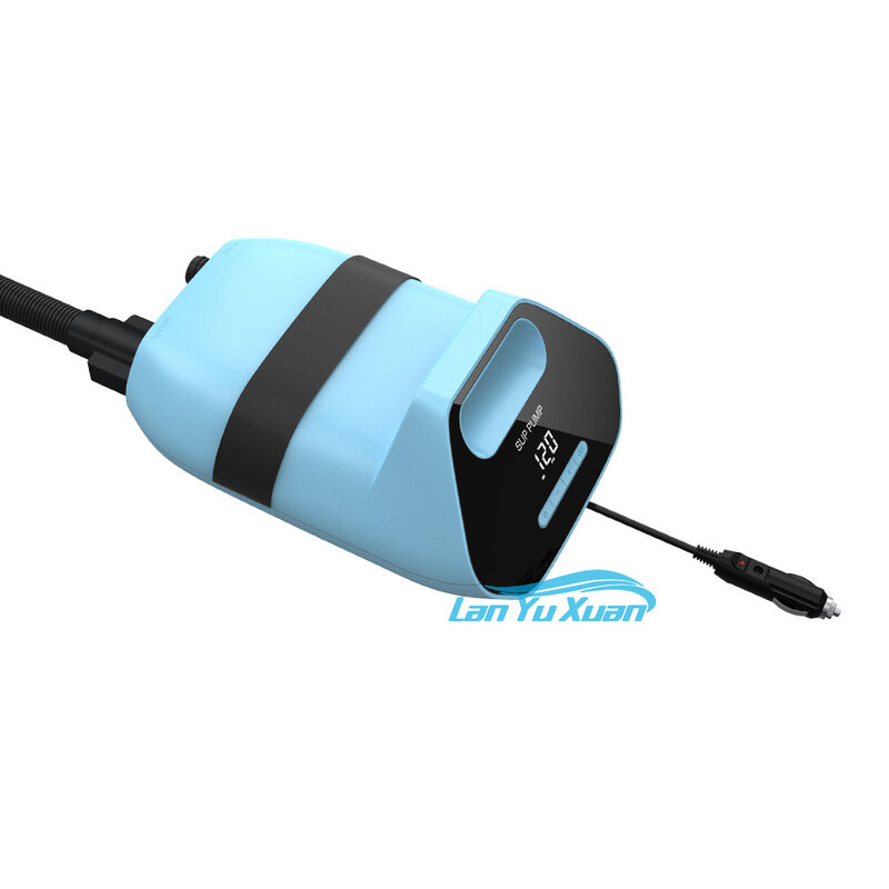 Mode Smart Elektrische Pomp 20 Psi Draagbaar Met Led Scherm Elektrische Slimme Luchtpomp Sup Luchtpomp Voor Fitnessstudio