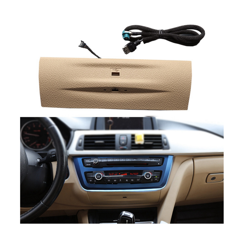 Black Car Cigarette Atmoshpere Lamp 9 Color Dashboard Cover for BMW 3 /GT/4-Series F30 F32 F34 F36