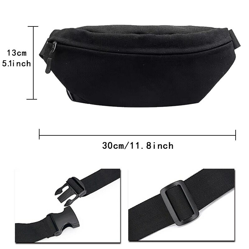 Waist Bags 2023 New Chest Pack Shoulder Bag Hip Bum Bag Travel Men Women Belt Bag LIVE LIFE Letter Print Zip Phone Crossbody Bag