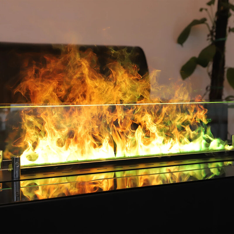 -Fire 60 Inch Steam Electric Fireplace 3d Water Vapor Steam