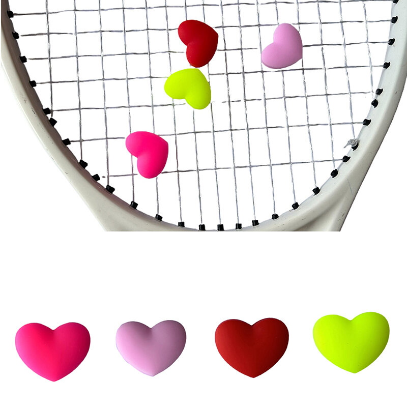 Amortiguador para raqueta de tenis, amortiguadores de vibración para reducir la vibración de la raqueta, accesorios para el personal profesional, 2,7x2,5 cm