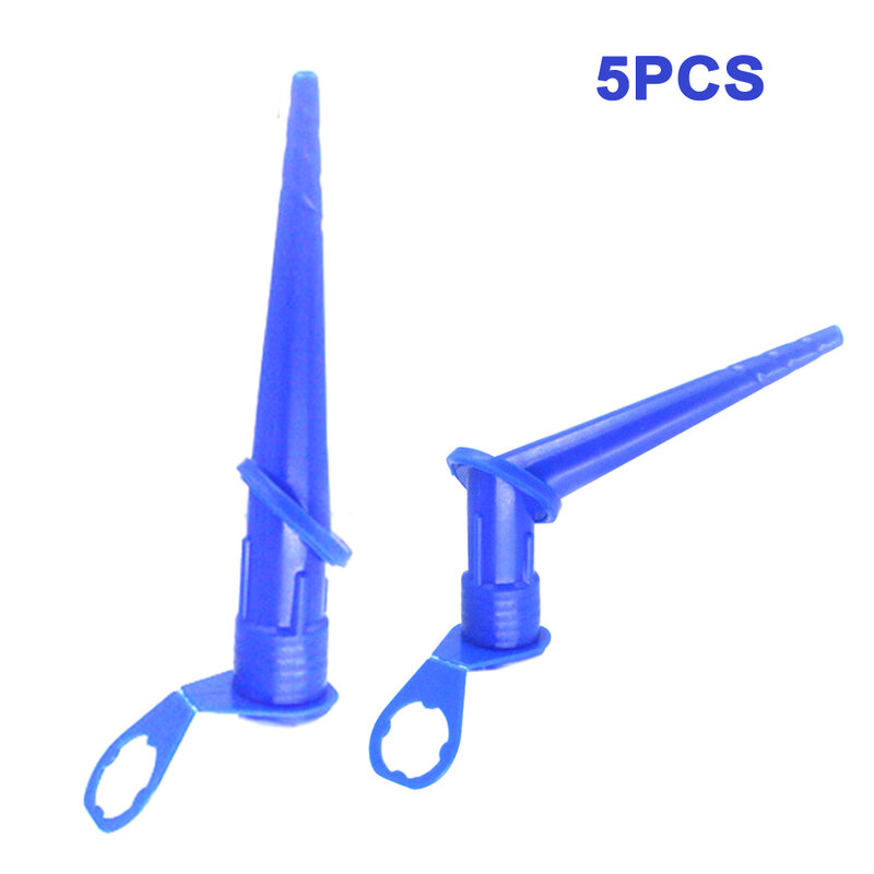 5pcs ugello per calafataggio a tenuta multidirezionale con punta di colla per vetro professionale strumenti per la costruzione della bocca durevoli