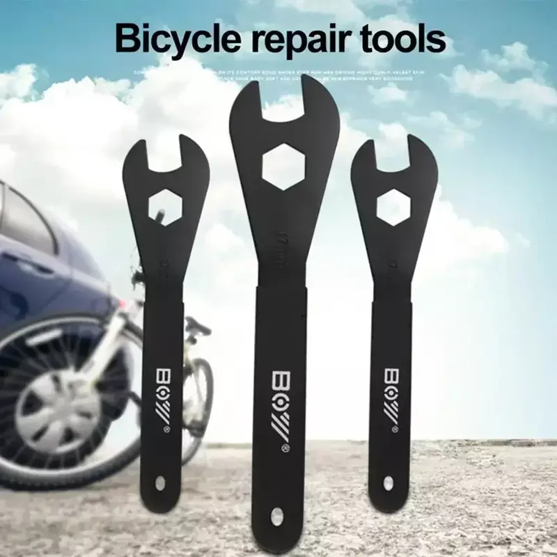 Bicycle Hub Cone Wrench, Roda Eixo, Pedal Repair Tool, 2mm, 13mm, 14mm, 15mm, 16mm, 17mm, 18mm, 19mm, Dropship