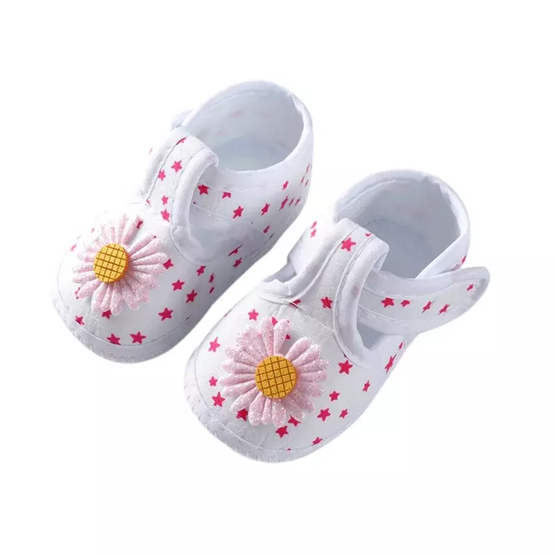 Casualowe buty dziecięce trampki niemowlęce antypoślizgowa miękka podeszwa śliczne buty z kokardą nowonarodzone dziewczyny pierwsze chodziki słodkie księżniczki buty do chodzenia