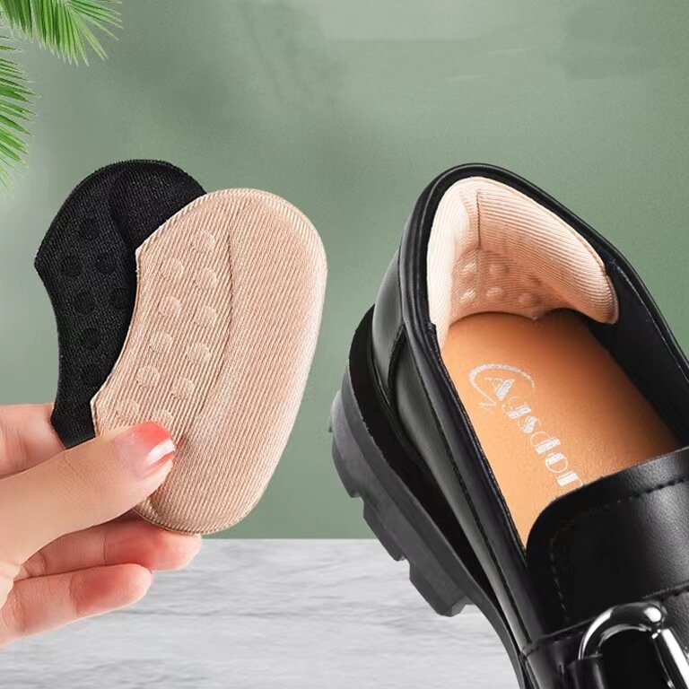 4 pezzi di cuscinetti per scarpe con tacco alto per cuscinetti per piedi antiusura protezioni per tallone solette per scarpe da donna antiscivolo regolare le dimensioni accessori per scarpe
