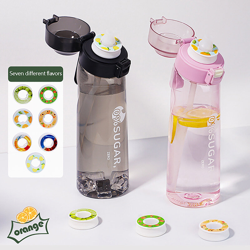 Ароматизированные капсулы, Ароматизатор воздуха 0, фруктовый ароматизатор, пластиковая бутылка для воды Tritan, флакон с ароматом
