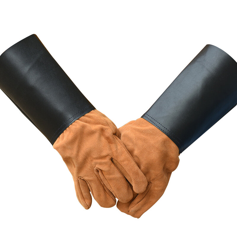 Leather Protection Gloves Welding Rose Pruning Rosetender Gardening Gloves Cowhide Gloves Protect Supplies Work Gloves