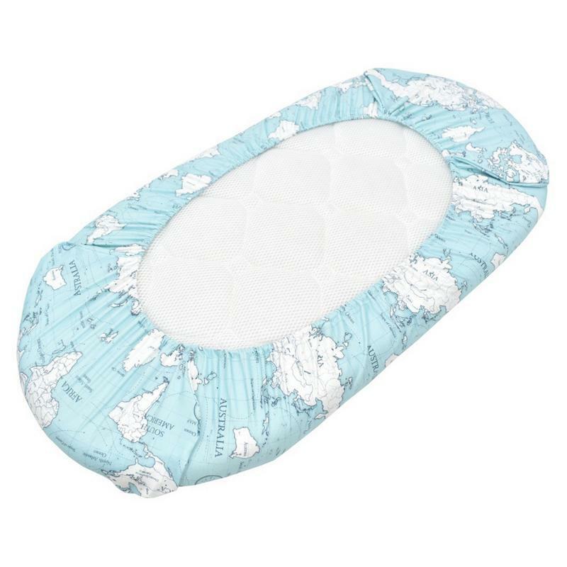 Crib Fitted Sheet Crib Mattress Cover Ultra Soft Stretch Fitted Bassinet Sheet Unisex Baby Cradle Mattress For Toddlers