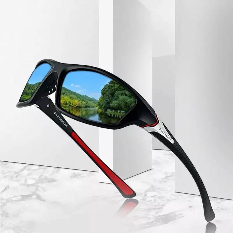 Okulary przeciwsłoneczne z polaryzacją UV400 dla mężczyzn ze spolaryzowanymi stylowymi okularami przeciwsłonecznymi męskimi goglami Gafas De Sol Mujer