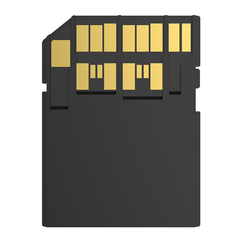 DM SD-T Adaptor SD4.0 UHS-Iicomptabile dengan MicroSD MicroSDHC MicroSD Kecepatan Transfer Dapat Hingga 300 MB/Detik micro SD Card Reader