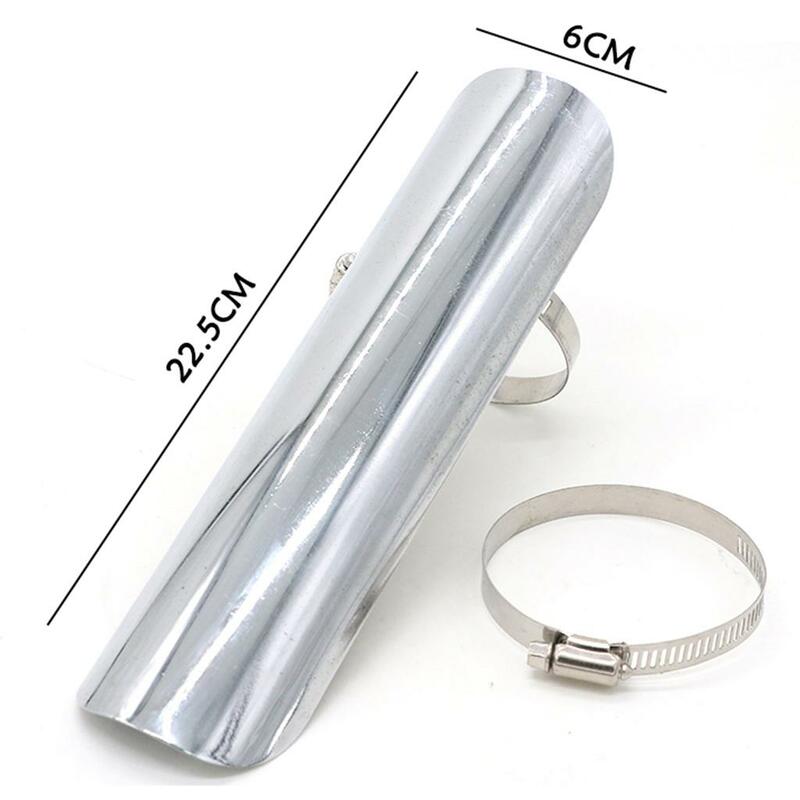 9.1 inch Reliable Motorcycle Exhaust Pipe Cover Exhaust Muffler Pipe Cover Guard Heat Protector for