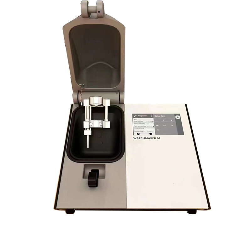 Probador de caja de reloj impermeable, máquina de prueba resistente al agua, Max 10 Bar, no incluye compresor, herramientas de reparación de relojes