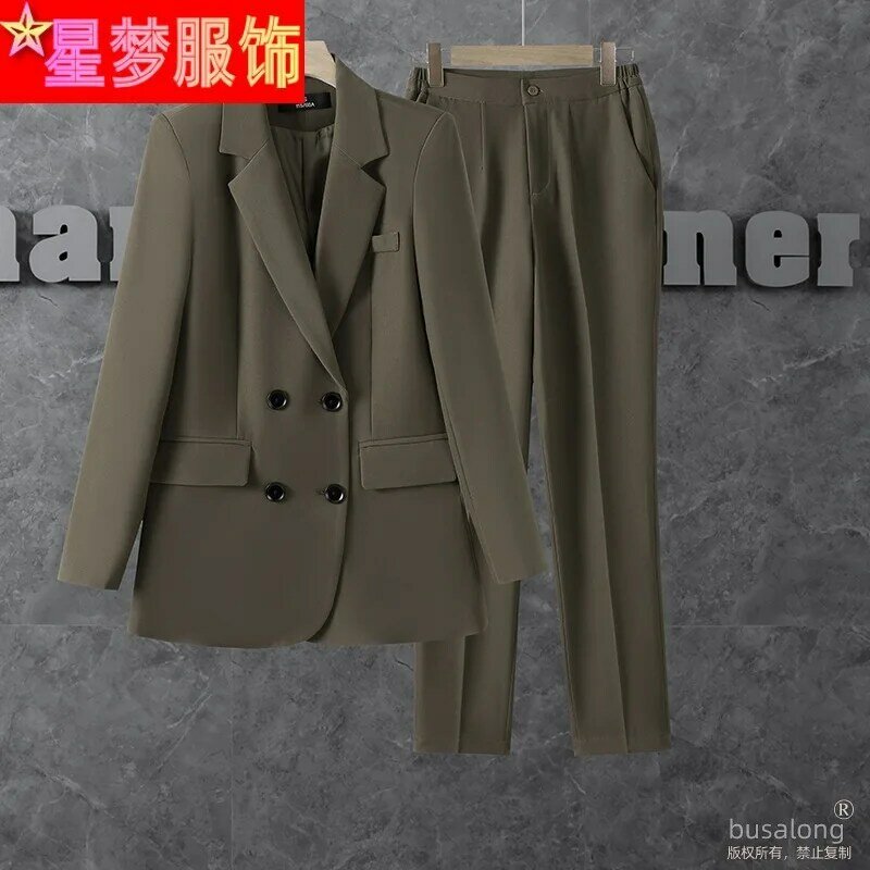 Business Suit Women's Autumn and Winter Temperament Overall Suit Spring and Autumn Business Wear Formal Suit Work Clothes Fashio