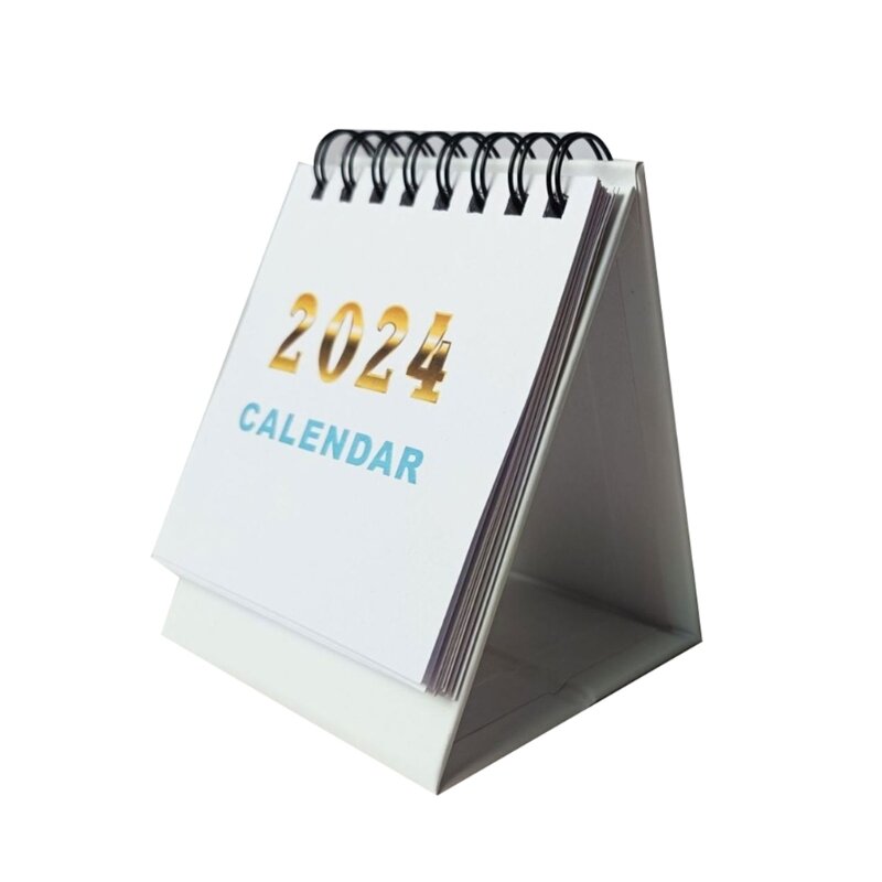 Mini calendario escritorio pie mensual 2024 para entornos oficina y estudio Calendarios julio 2023 a