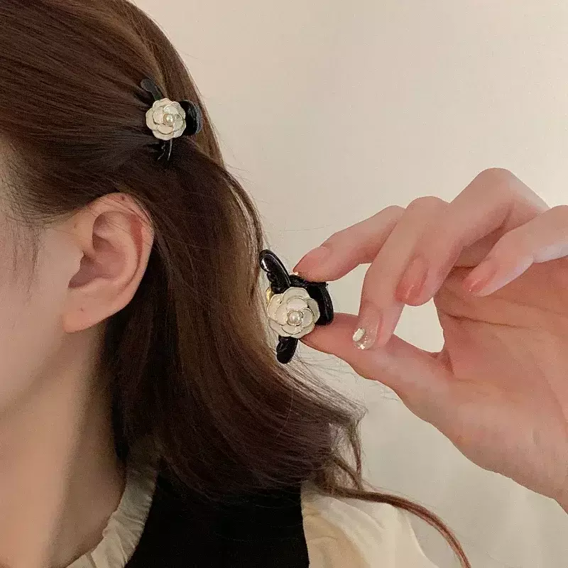 Klip Cakar Rambut Antik Bunga Kecil Cantik untuk Wanita Anak Perempuan Bando Jepit Rambut Retro untuk Ornamen Hiasan Kepala Aksesori Rambut