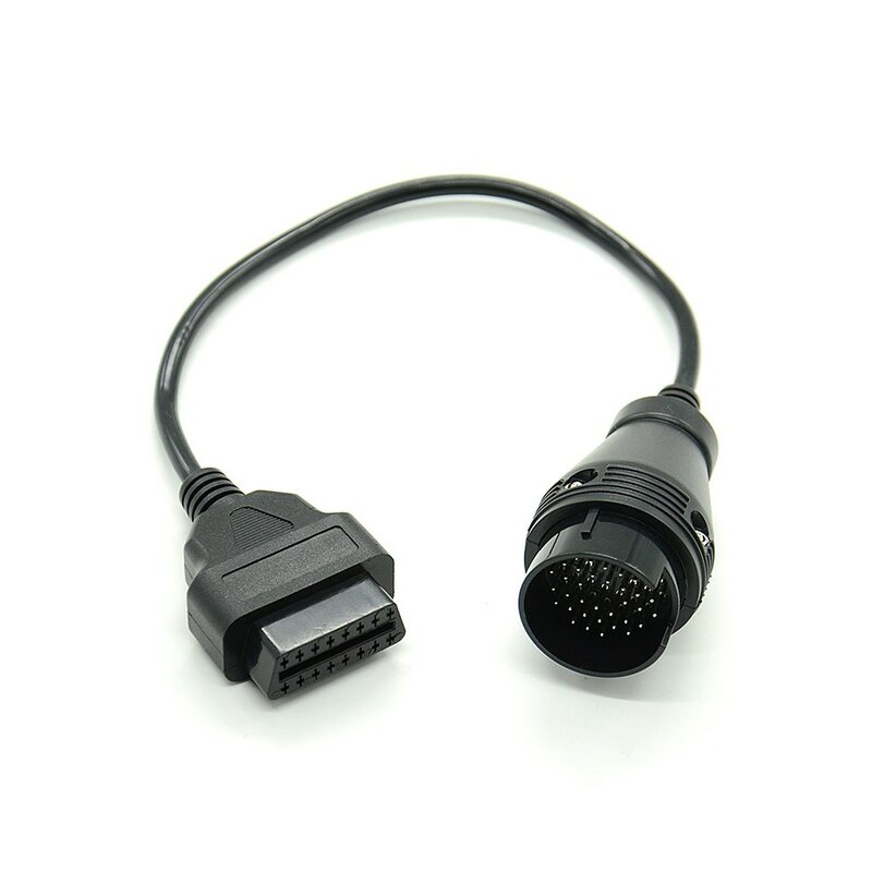 Wysokiej jakości dla B * enz 16 Pin do 38 OBD 2 kabel Adapter dla Mer * odstępuje 38Pin złącze MB 38 Pin OBD2 OBDII kabel diagnostyczny