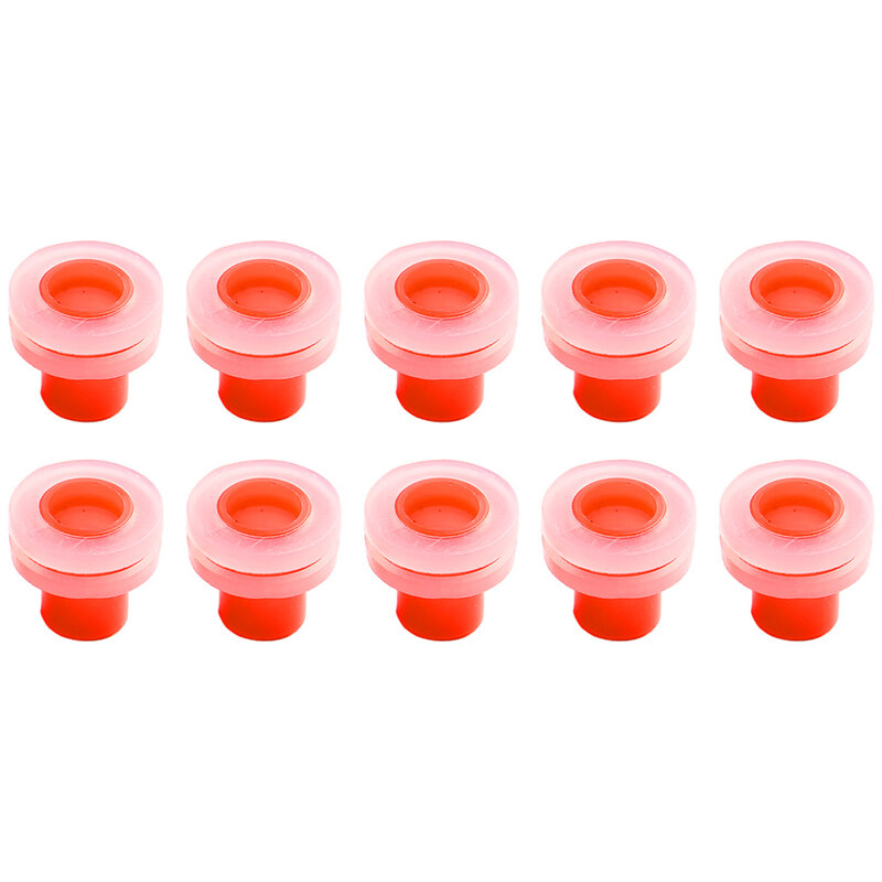 10x Pipe Plugs 1/2\" Thread Pipe Fitting End Plug Buckle Pad Choke Sealing Tape For Power Tool Accessories