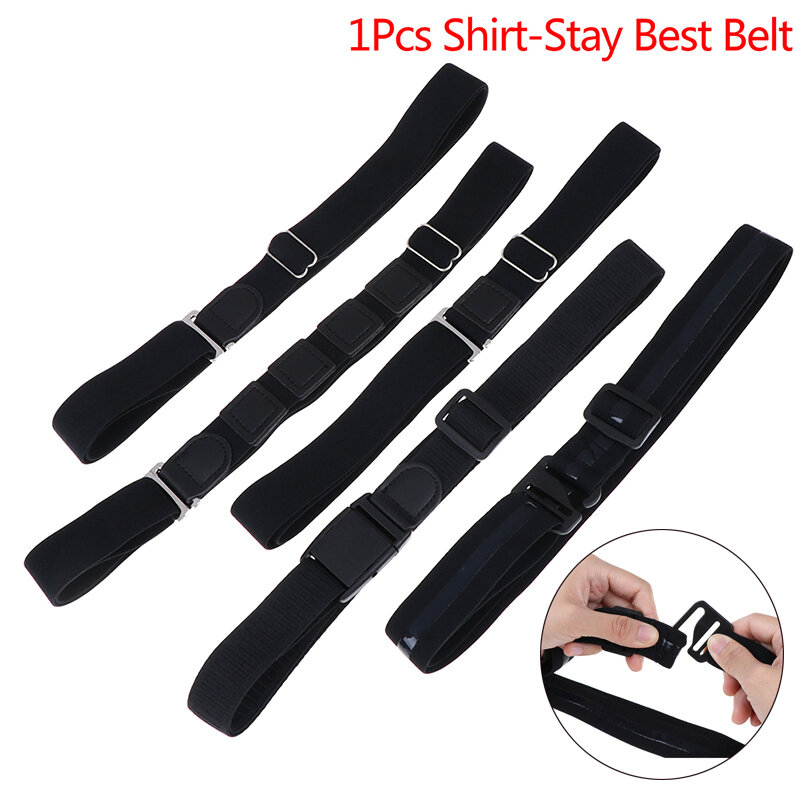 1Pcs Shirt Stays Men Braces Women Belt Tuck Shirt Holders Near Adjustable Shirt-Stay Suspenders Shirt-Stay Best Belt