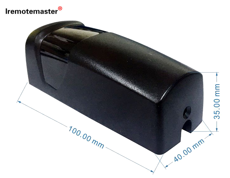 Catu Daya Baterai Sensor Inframerah Fotosel Lampu Pengaman Nirkabel Digunakan untuk Pintu Geser Detektor Otomatis Pintu Garasi 15 ~ 20M