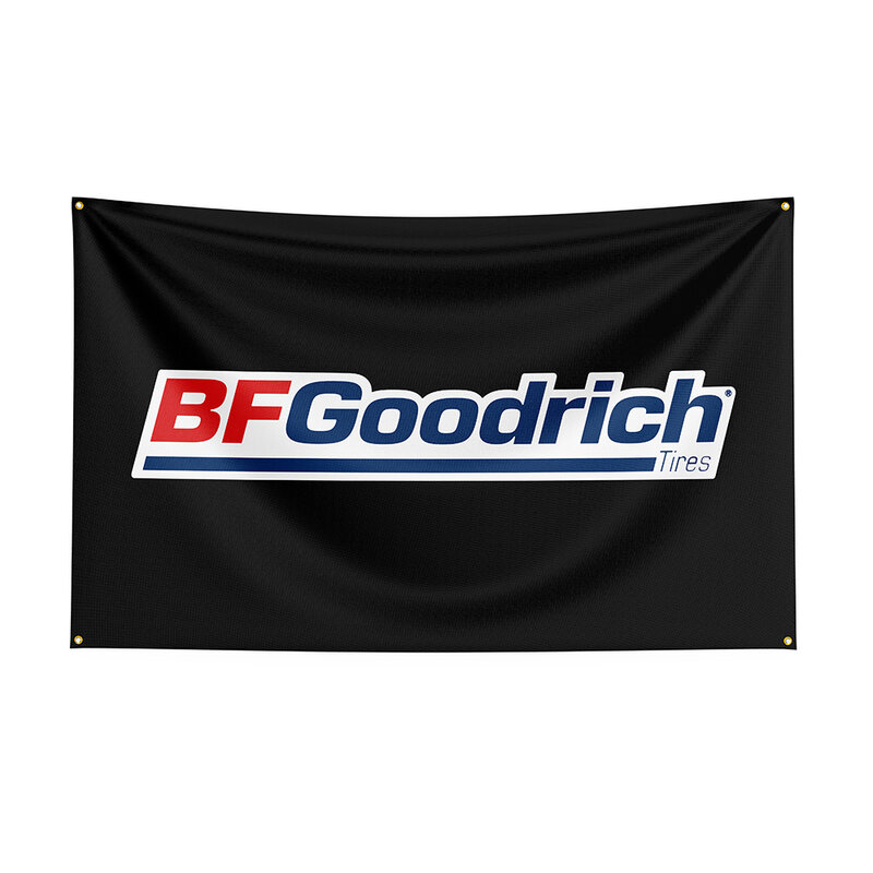 Флаг BFGoodrich из полиэстера 90x150 см, печатные детали для автомобиля, баннер для декора