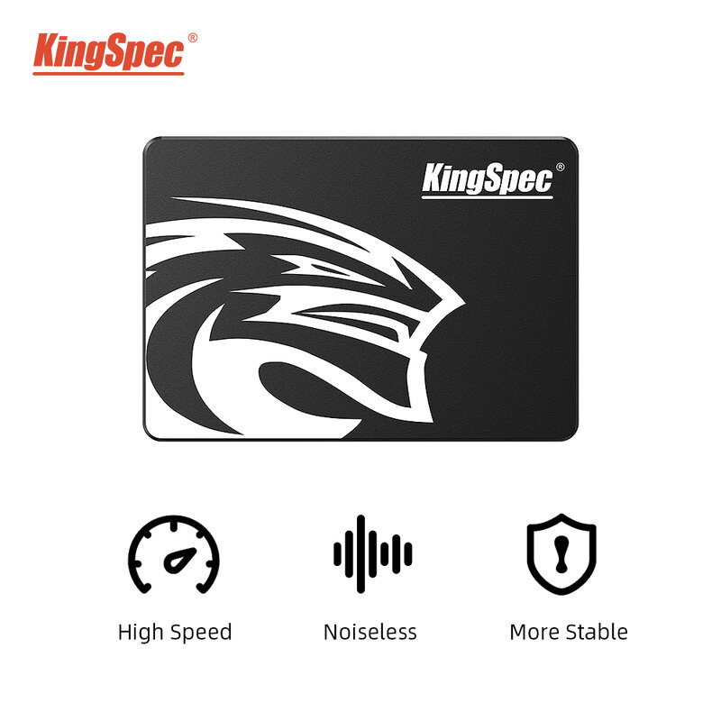 KingSpec Hdd 2.5 SATA3 SSD 120Gb 240Gb 480Gb 128GB 256G 1TB 2TB 4TB Internal Solid State Hard Drive untuk Laptop Hard Disk Desktop