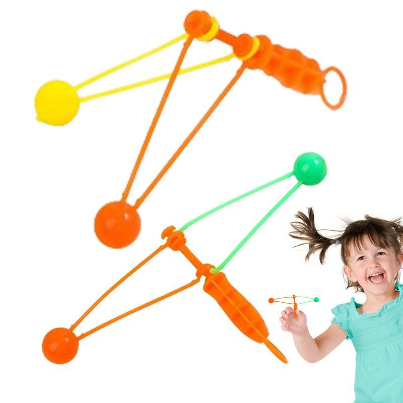 Bola de parachoques con manivela manual, juguetes sensoriales creativos y divertidos, accesorios de fiesta, creador de ruido