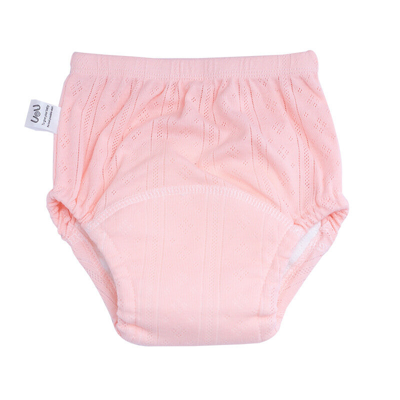 Pantalones cortos de entrenamiento para recién nacido, ropa interior lavable de Color sólido, pañal de tela, bragas reutilizables, 3 piezas